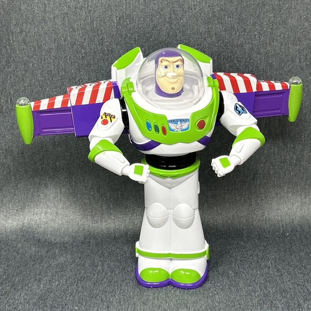 Disney Parks Toy Story Buzz Lightyear 8" Glow Spinner Lights & Sounds